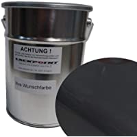 Lackpoint 1 Litro 1K Resina Sintética Pintura para Audi LY7C Gris Nardo